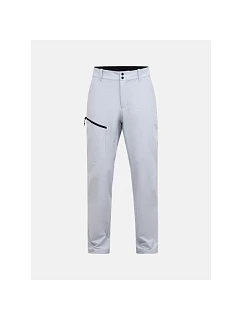 Pánské kalhoty PEAK PERFORMANCE M Scale Softshell Pants, šedá barva