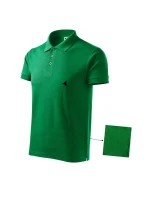 Malfini Cotton M MLI-21216 trávově zelená polokošile Malfini Cotton M MLI-21216 trávově zelená polokošile