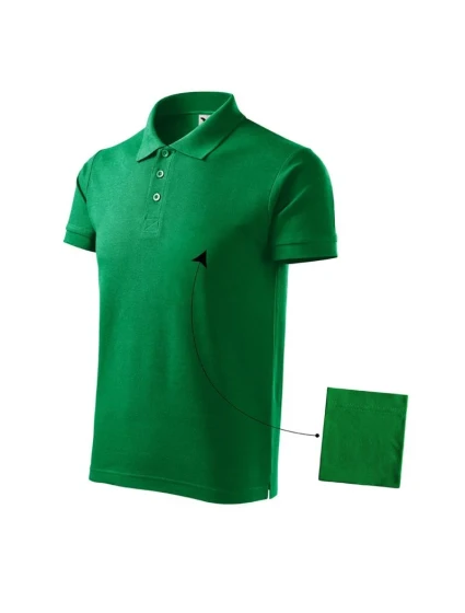 Malfini Cotton M MLI-21216 trávově zelená polokošile Malfini Cotton M MLI-21216 trávově zelená polokošile