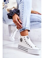 Dámské Tenisky Big Star Bily GG274013 Dámské Tenisky Big Star Bily GG274013