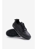 Pánské Tenisky Z Eko Kůže Big Star OO174004 Černé Pánské Tenisky Z Eko Kůže Big Star OO174004 Černé