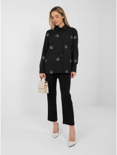 Košile LK KS 510154.90 černá