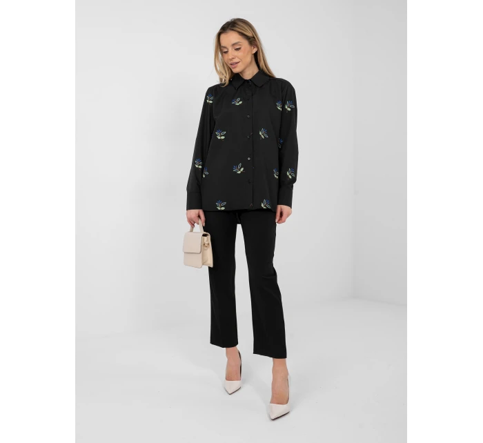 Košile LK KS 510154.90 černá Košile LK KS 510154.90 černá