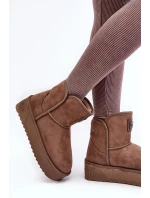 Veganské voděodolné sněhule na platformě D.Franklin Tmavě béžová Veganské voděodolné sněhule na platformě D.Franklin Tmavě béžová