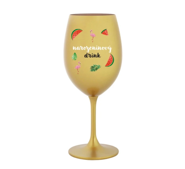 Personalizovaná sklenice s letním mixem 