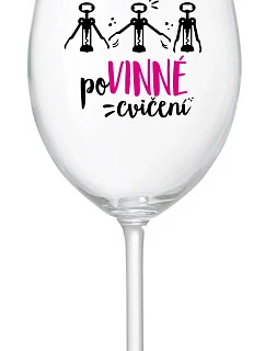 čirá sklenice na víno 350 ml model 22103950 - Giftela