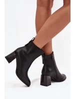 Boty na podpatku  model 222517 Step in style