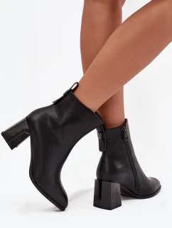 Boty na podpatku  model 222517 Step in style