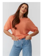 Svetr s krátkým rukávem  model 224080 Makadamia