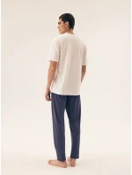 Pánské pyžamové kalhoty  dark blue  model 21077139 - Henderson