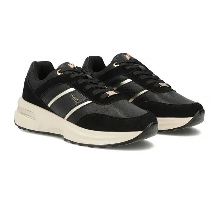 Dámské kožené polobotky černé Filippo DP7772 dámské