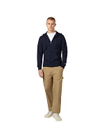 Pánská mikina Champion s kapucí na zip tmavě modrá 220786 BS501 pánské