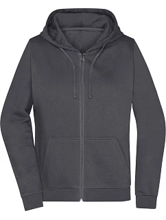 JN 755 Dámská mikina s kapucí model 22489398 graphite - Daiber