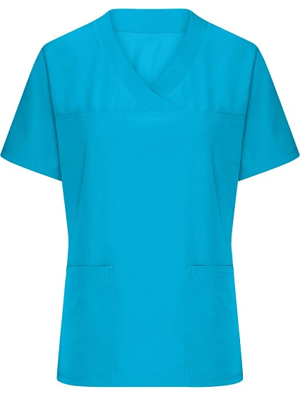 Daiber JN 3103 Dámský strečový kazak s výstřihem do V 02.3103 turquoise Daiber JN 3103 Dámský strečový kazak s výstřihem do V 02.3103 turquoise