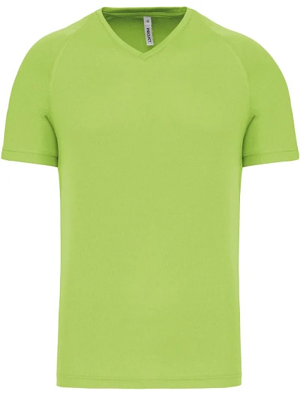 Kariban ProAct PA 476 Pánské sportovní tričko s výstřihem do V 20.P476 lime Kariban ProAct PA 476 Pánské sportovní tričko s výstřihem do V 20.P476 lime