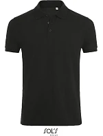 SOL'S Phoenix Men Pánské elastické piqué polo 25.1708 black SOL'S Phoenix Men Pánské elastické piqué polo 25.1708 black