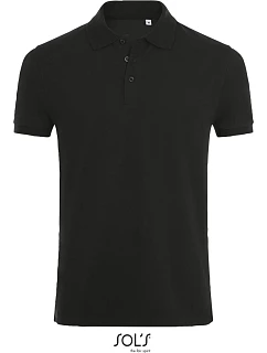 SOL'S Phoenix Men Pánské elastické piqué polo model 22522604 black
