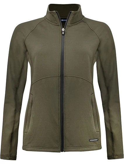 Cutter & Buck Adapt Jacket Women Dámská fleecová bunda 68.8421 ivy green