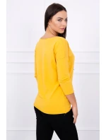 Halenka ležérní hořčicová Halenka ležérní hořčicová