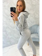 Šedá sada s potiskem Šedá sada s potiskem