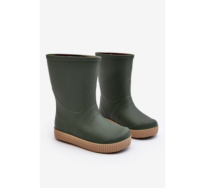 Dětské holínky Wave Zelené model 21642726 - Boto Dětské holínky Wave Zelené model 21642726 - Boto