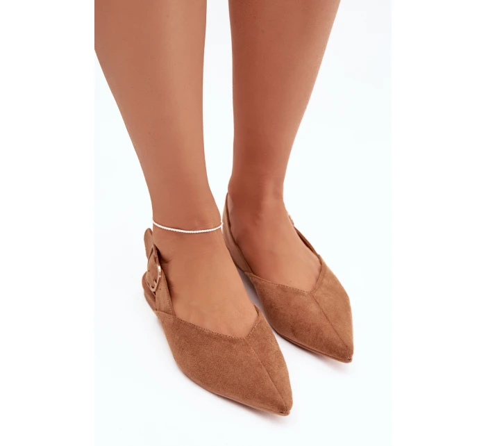 Dámské baleríny S přezkou Camel model 21834804 - Boto Dámské baleríny S přezkou Camel model 21834804 - Boto