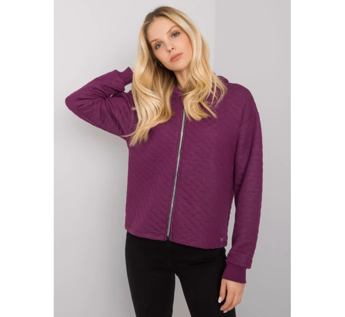 Dámská mikina RV BL 7449.66 tmavě fialová