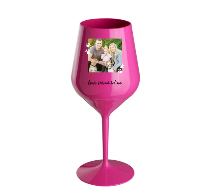 Personalizovaná nerozbitná sklenice - fotografie s mazlíčkem Personalizovaná nerozbitná sklenice - fotografie s mazlíčkem
