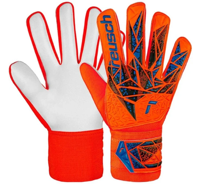Brankářské rukavice  oranžové  model 21210022 - Reusch