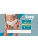 sloggi GO Casual Midi 3P - WHITE - SLOGGI WHITE - SLOGGI