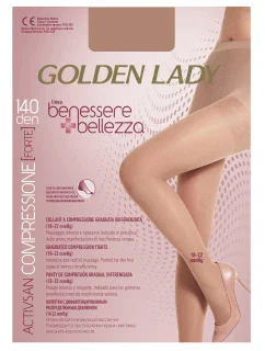 Punčocháče Golden Lady Benessere & Bellezza 140 den