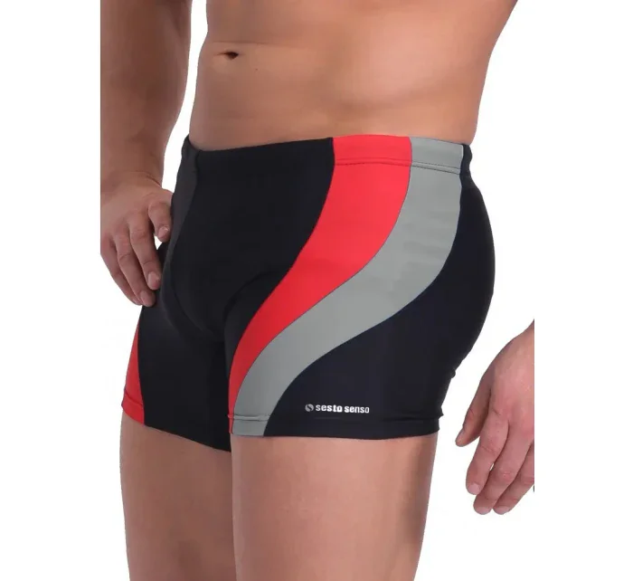 Pánské plavkové boxerky model 19377326 M2XL - Sesto Senso Pánské plavkové boxerky model 19377326 M2XL - Sesto Senso