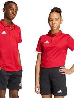 Dětské tričko Entrada 26 Polo červené model 22052890 - ADIDAS