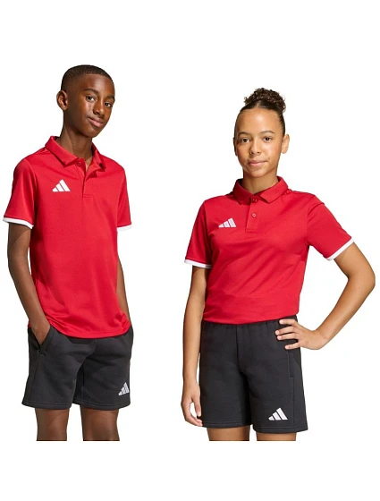 Dětské tričko Entrada 26 Polo červené model 22052890 - ADIDAS