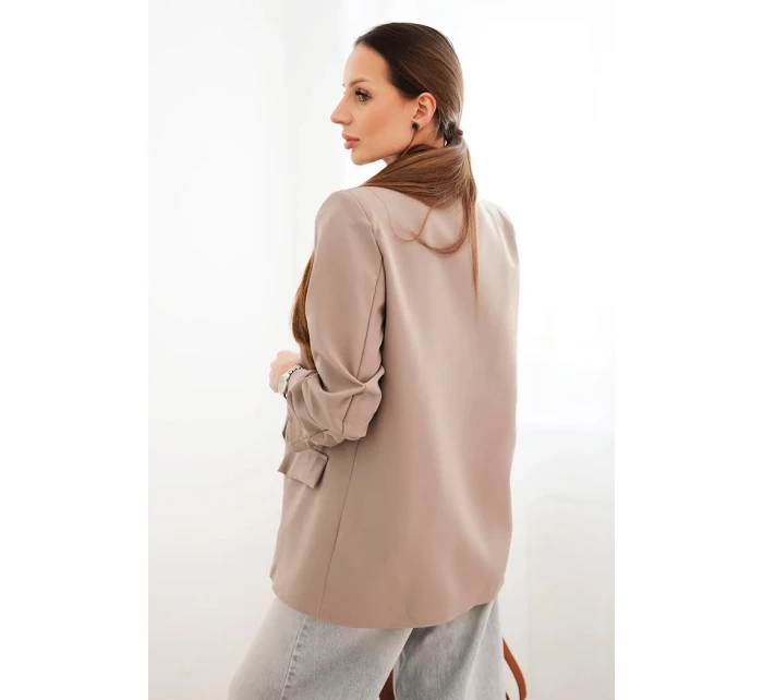 Elegantní sako s klopami fango