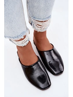 Dámské z Kůže Ploché Černé model 22102963 - Boto