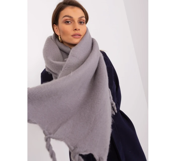 Szalik AT SZ model 19309712 szary - FPrice