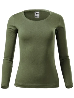 Fit-T LS triko dámské khaki