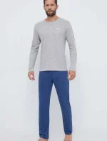 Pánské pyžamo U3BX00KBZG0 G75N modro/šedé - Guess