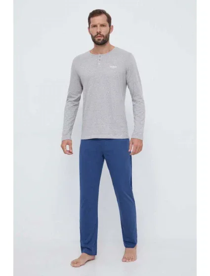 Pánské pyžamo U3BX00KBZG0 G75N modro/šedé - Guess