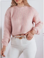 Dámský oversize svetr BILLIS pink FashionStreet MY2283