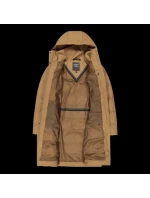 Dámská zimní dlouhá bunda s kapucí,  béžová model 21350723 - CMP