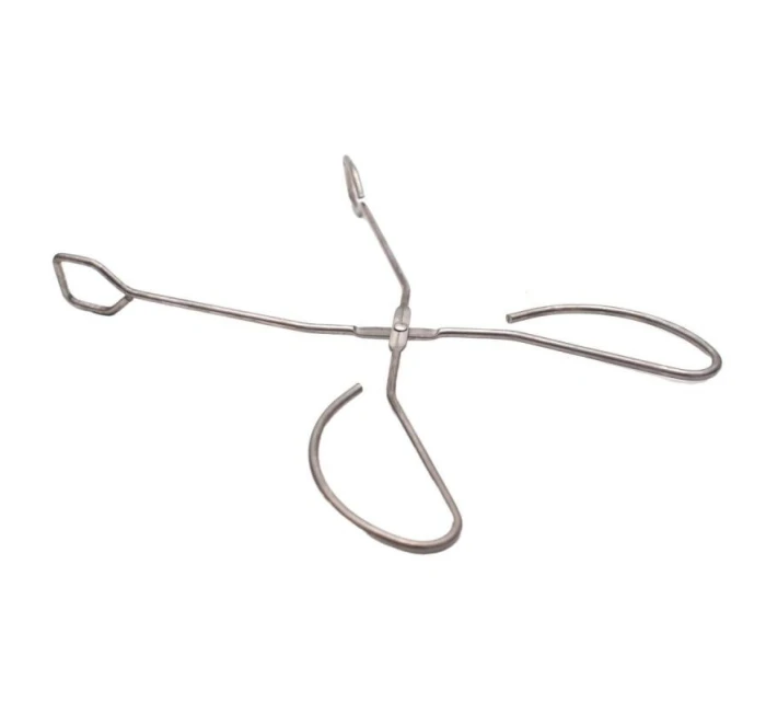 GRILOVACÍ KLEŠTĚ 27 CM DLOUHÉ STŘÍBRNÉ