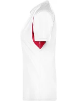 JN 316 Dámské běžecké tričko model 22485875 white/red - Daiber JN 316 Dámské běžecké tričko model 22485875 white/red - Daiber