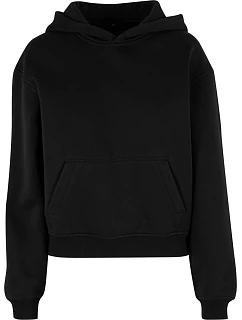 Build your Brand BY 444 Dámská oversize mikina s kapucí "Loose Fit" 56.0444 black