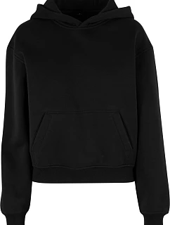 Build your Brand BY 444 Dámská oversize mikina s kapucí "Loose Fit" 56.0444 black