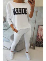 Tištěná sada Queen white Tištěná sada Queen white