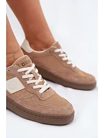 Dámské tenisky Big Star TT274177 béžové