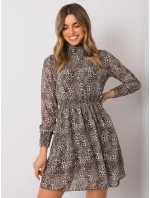 Šaty WN SK 18951 1.40X černá a béžová