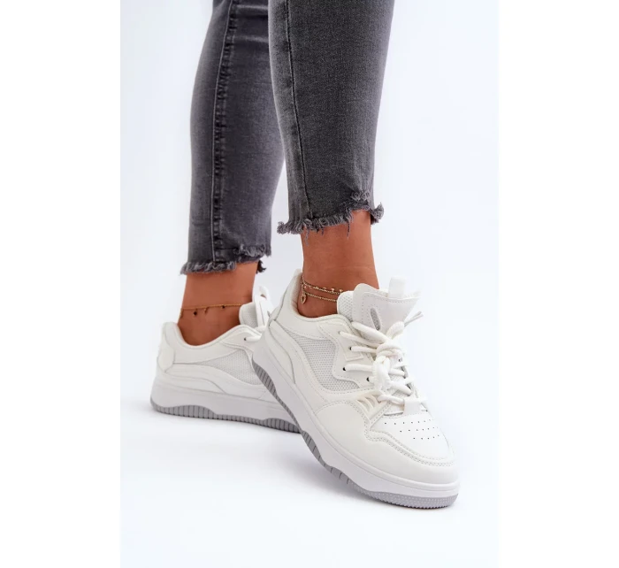 Dámské Tenisky na platformě White Etnaria Dámské Tenisky na platformě White Etnaria